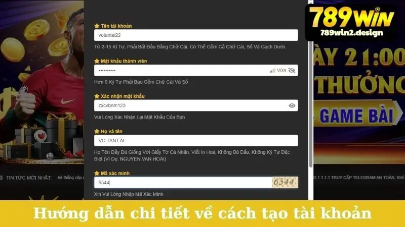 Hướng dẫn Hướng dẫn chi tiết về cách tạo tài khoản